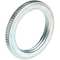 Deta Bright Zinc-Plated Milled-Edge Lock Rings 25mm 10 Pack (4332J)