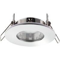 Saxby CosmosValue Fixed Fire Rated Recessed Downlight Chrome (433RE)