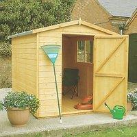 Shire 8' x 6' (Nominal) Apex Shiplap T&G Timber Shed (433TJ)