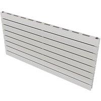 Ximax Oceanus 595mm x 1200mm 3758BTU White Horizontal Designer Radiator (433TR)