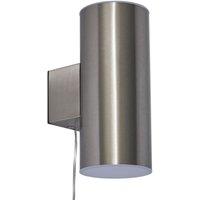 Zink Eldon Outdoor LED Up and Down Light Stainless Steel 150lm (434VJ)