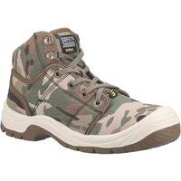 Safety Jogger Desert S1P Size 6 Green Steel Toe Cap Safety Boots (434XC)