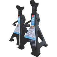 Hilka Pro-Craft 2 Tonne Ratchet Axle Stands 1 Pair (4351J)