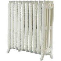 Arroll 760mm x 834mm 4913BTU Cream Cast Iron 3 Column Radiator (4369P)