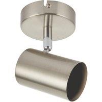 Saxby Toro Round 1-Light Spotlight Satin Nickel (436RE)