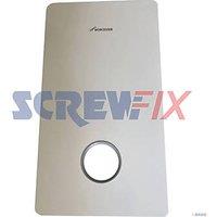 Worcester Bosch 8737709136 PANEL FRONT WORCESTER WHITE (437GW)