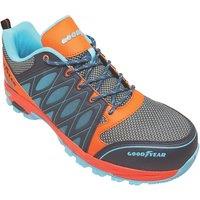 Goodyear GYSHU1503 Size 12 Black/Blue Safety Trainers (437HU)