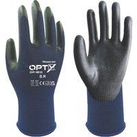 Wonder Grip OP-1810 Opty General Handling Gloves Blue Medium (437VJ)