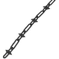 Essentials Spike Black Chain 6mm x 5m (438FE)