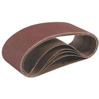 Titan 60 Grit Multi-Material Sanding Belts 457mm x 76mm 5 Pack (438PG)