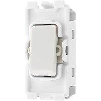 British General Nexus 800 Grid 20A Grid Intermediate Switch White (438RF)