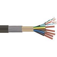 Time EV-Ultra Black 5-Core 10mm & Cat 5e 4-Pair Armoured EV Charging Cable 1m Coil (438RG)