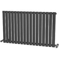 Ximax Fortuna 600mm x 990mm 2604BTU Anthracite Horizontal Designer Radiator (438TP)