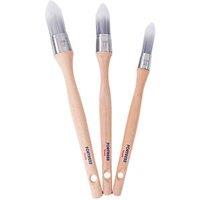 Fortress Trade Round Paint Brush Set 3 Pieces (439FM)