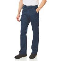 Lee Cooper LCPNT206 Multi Pocket Cargo Trousers Navy 38" W 31" L (439HU)