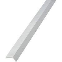 Rothley White Plastic Angle 2m x 10mm x 20mm (439JP)