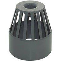 FloPlast Vent Terminal Anthracite Grey 110mm (439KJ)