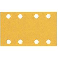 Bosch Expert C470 240 Grit 8-Hole Punched Multi-Material Sanding Discs 133mm x 80mm 10 Pack (439VV)