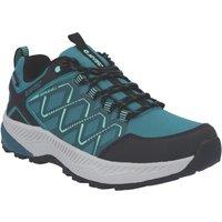 Hi-Tec Diamonde Low Size 7 Womens Green Waterproof Non Safety Trainers (439YG)