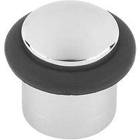 Cylinder Door Stop 38 x 37mm Polished Chrome (44038)