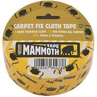 Everbuild Double-Sided Cloth Carpet Tape Mesh Clear 25m x 50mm (440FR)