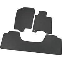 Unique Products Nissan Navara Crew Cab 2016 - 2018 Rubber Automotive Mat 3 Pieces (440VE)