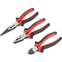 Forge Steel Mixed Plier Set 3 Pieces (440XG)