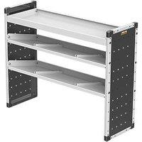 Van Guard Universal Trade Van Racking Unit (1 Straight & 2 Angled Shelves) 1250mm x 381mm x 1009mm (441KP)