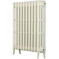 Arroll 760mm x 994mm 4961BTU White Cast Iron 4 Column Radiator (4438F)