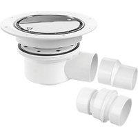 McAlpine TSG52SS Trapped Shower Gully 50mm Water Seal (443HR)