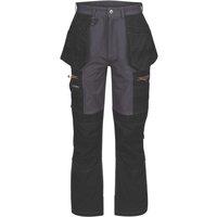 Regatta Infiltrate Stretch Trousers Iron/Black 32" W 29" L (443JH)