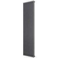 Ximax Atlantic 1800mm x 420mm 4413BTU Anthracite Vertical Designer Radiator (443TP)