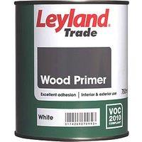 Leyland Trade 750ml White Matt Interior & Exterior Wood Primer (444FR)