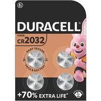 Duracell CR2032 3V Coin Cell Lithium Speciality Batteries 4 Pack (444RP)