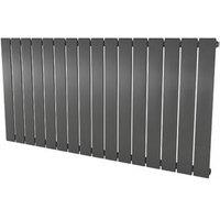 Ximax Oceanus 600mm x 1195mm 2809BTU Anthracite Horizontal Designer Radiator (444TR)