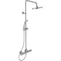 Ideal Standard Ceratherm T20 Rear-Fed Exposed Chrome Thermostatic Mixer Shower (445JY)
