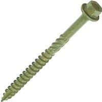 Timco Hex Socket Timber Frame Construction & Landscaping Screws 6.7mm x 87mm 50 Pack (445KG)
