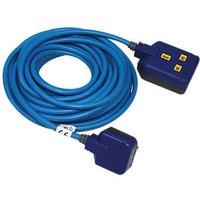 Masterplug 13A 1-Gang Unswitched Extension Lead 10m (44635)