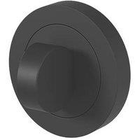 Smith & Locke Lormel Standard WC Thumbturn Set Matt Black 50mm (447FK)