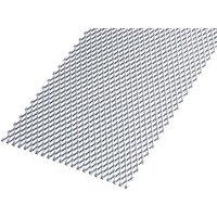 Rothley Stretched Perforated Protective Door Plate Steel 250mm x 500mm x 1.6mm (447JP)