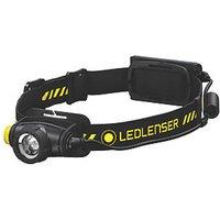 LEDlenser H5R WORK Rechargeable LED Head Torch Black 15 - 500lm (447RG)