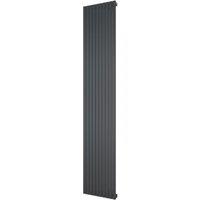 Ximax George 1800mm x 345mm 2649BTU Anthracite Vertical Designer Radiator (447YE)