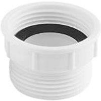 McAlpine S12A-F 1 1/4" BSP EU / UK Coupler White 32mm x 32mm (4483V)