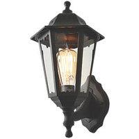 Zink BIANCA Outdoor Up/Down Lantern Wall Light Black (4492J)