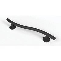 Nymas Curved Household Luxury Grab Rail Matt Black 620mm (449JM)