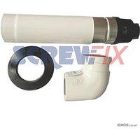 Baxi 5118069 HE Standard Telescopic Flue Kit & Elbow (449TP)