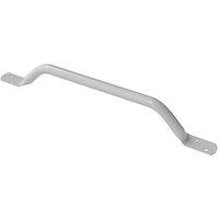 Nymas Straight Household Flat End Steel Grab Rail White 610mm (450JM)