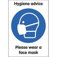 Essentials "Please Wear a Face Mask" Signs 297mm x 210mm 10 Pack (450KK)