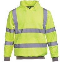 Site Cromer Hi-Vis Hoodie Yellow X Large 52" Chest (450KY)