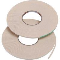 Stormguard Sureseal 3 Self-Adhesive Foam Draught Excluder Weatherstrips White 7.5m 2 Pack (451VV)